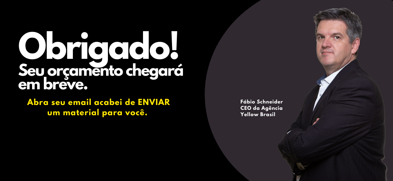 Fabio Schneider CEO da Agencia Yellow Brasil 2 - Confirmação Formulário orçamento