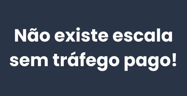 Agência de Tráfego Pago escala - Agência de Tráfego Pago