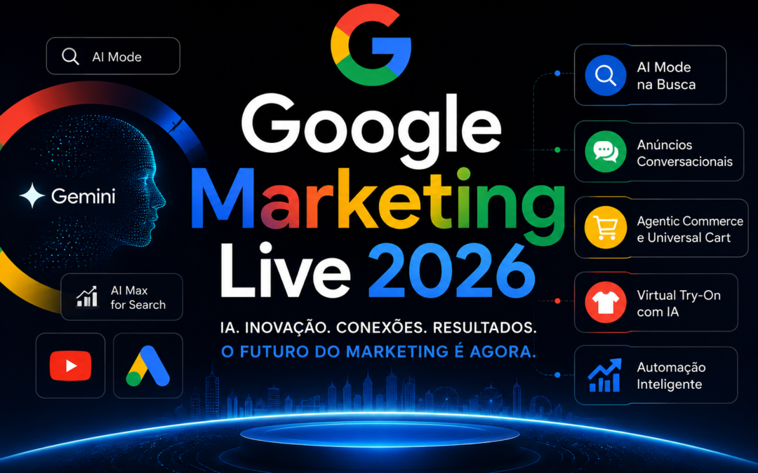 Google Marketing Live 2026- Novidades sobre o Google